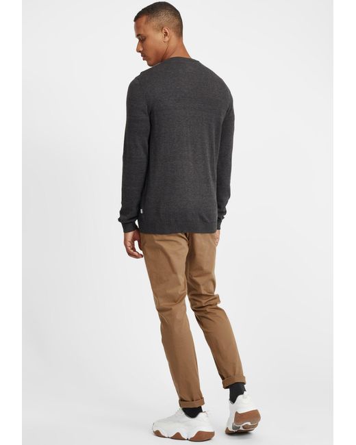 Solid Pullover Alegre in Gray für Herren