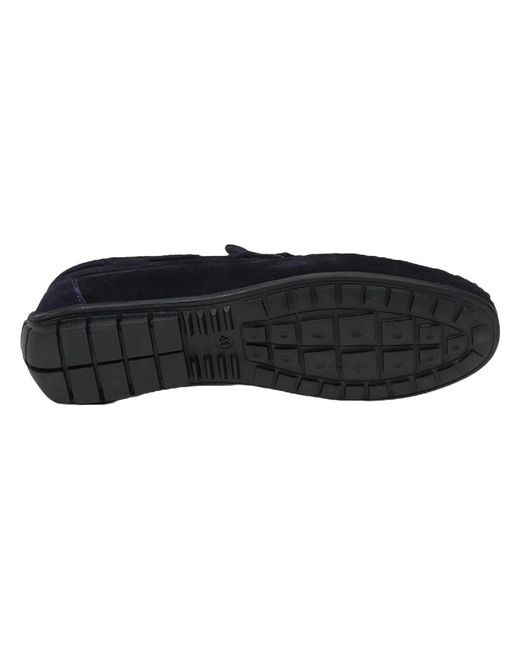 Desa Mokassin Slipper in Blue für Herren