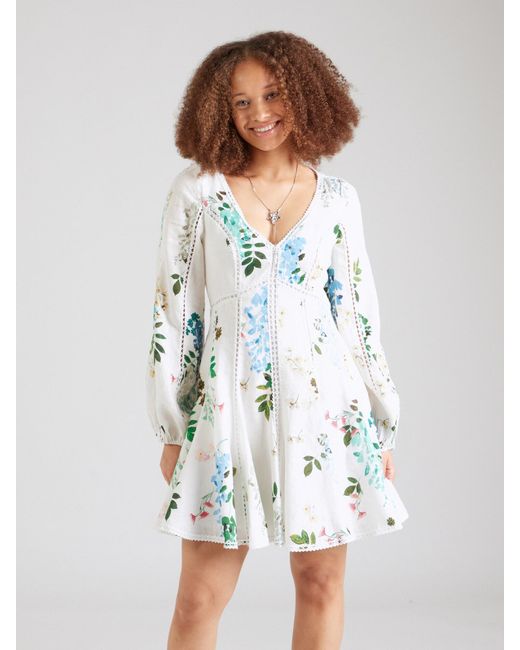 Ted Baker White Kleid Belvida