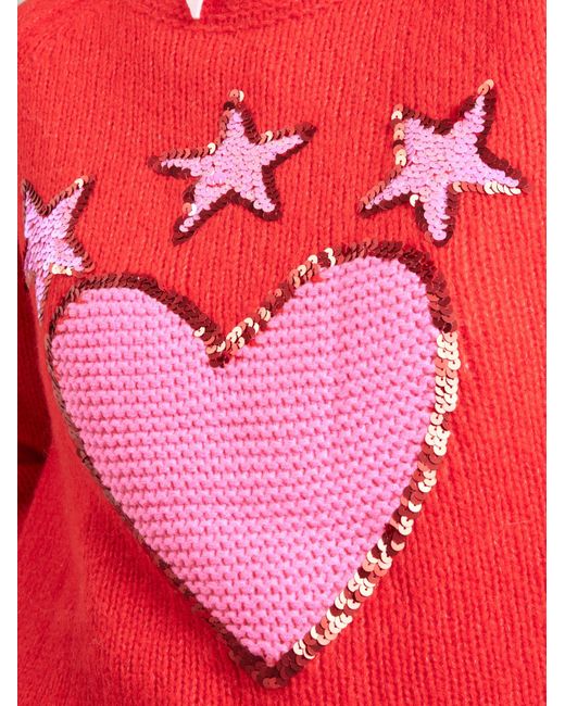 Grace Red Pullover