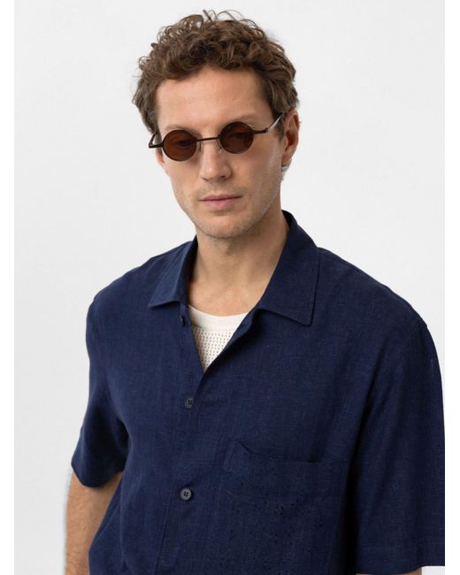 Antioch Button-Up Shirt in Blue für Herren