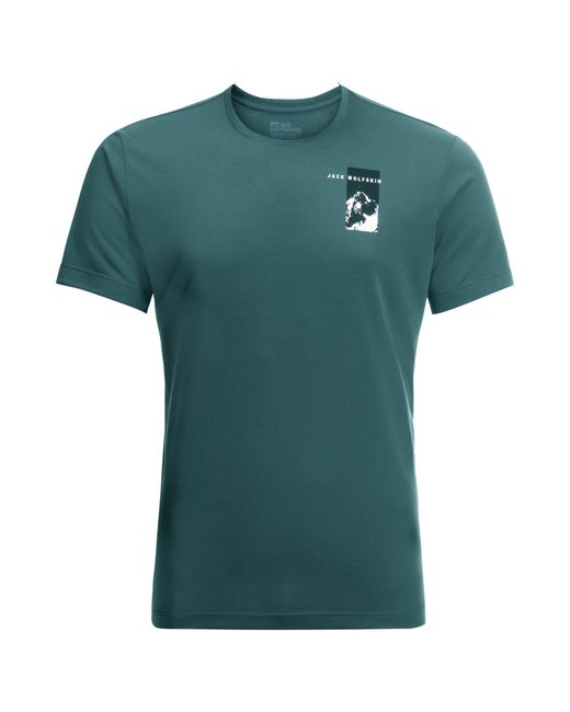 Jack Wolfskin Sportshirt 'vonnan' in Green für Herren