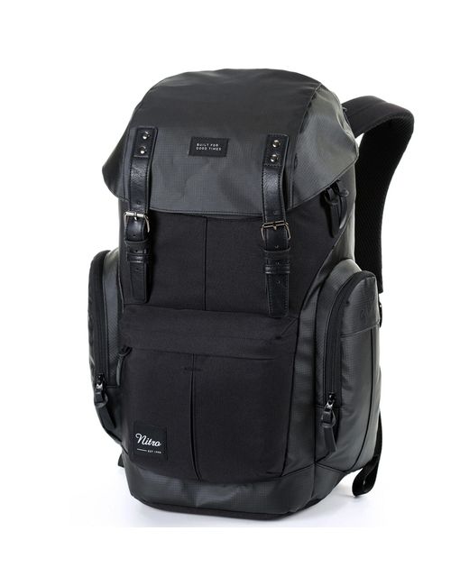 NitroBags Rucksack in Black für Herren