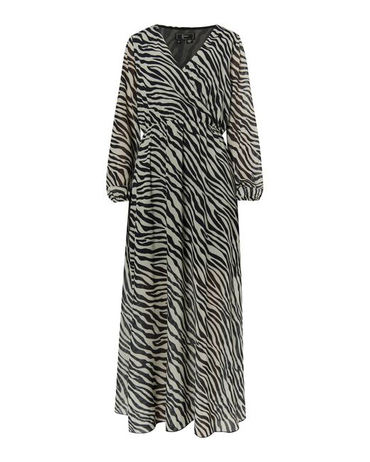 faina Gray Kleid