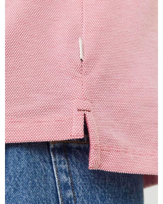 Jack & Jones Poloshirt 'bluwin' in Pink für Herren
