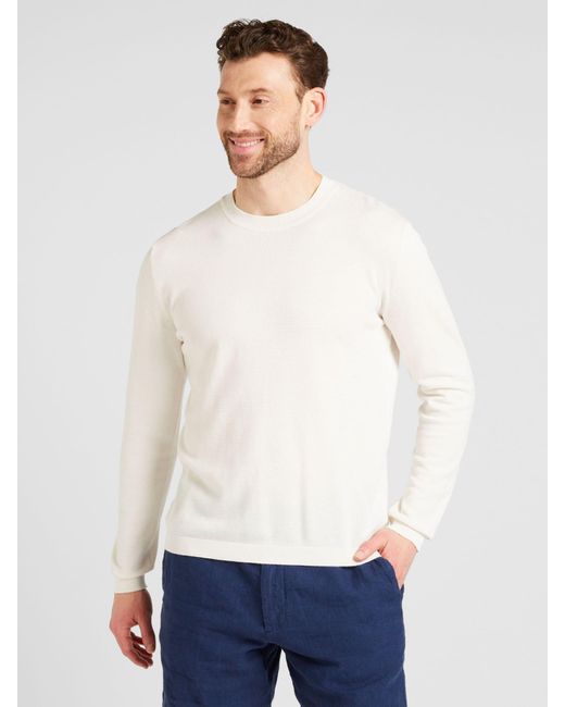 Benetton Sweatshirt in White für Herren