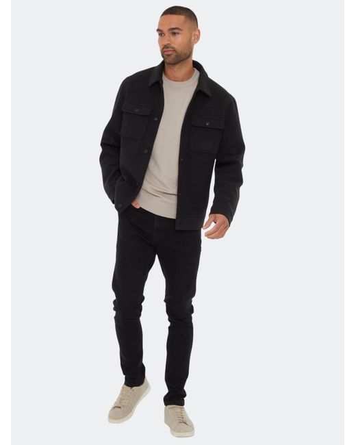 Threadbare Jacke Crunch in Blue für Herren
