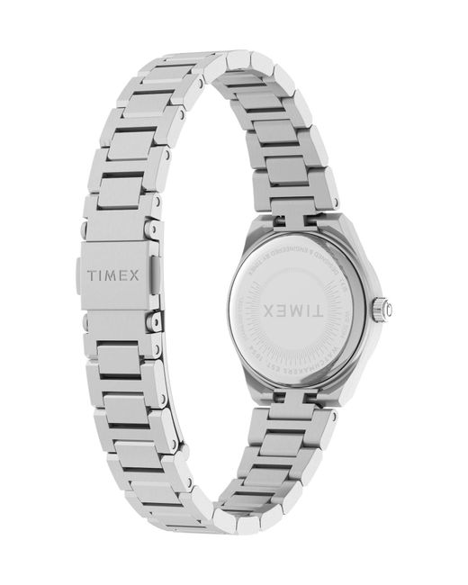 Timex White Analoguhr