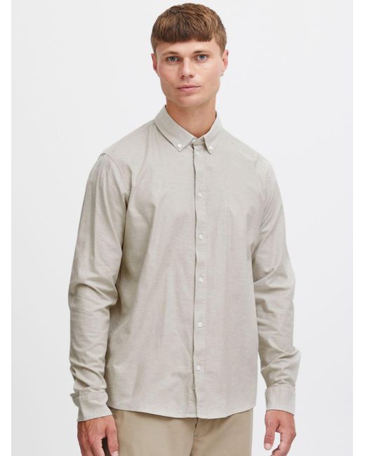 Solid Hemd Val in White für Herren