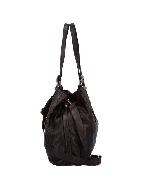 Campomaggi Black Shopper Lidia