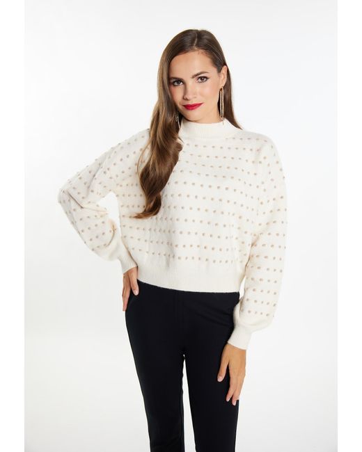 faina White Pullover Imane