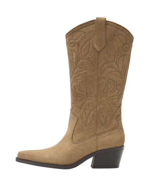 Pull&Bear Natural Stiefel