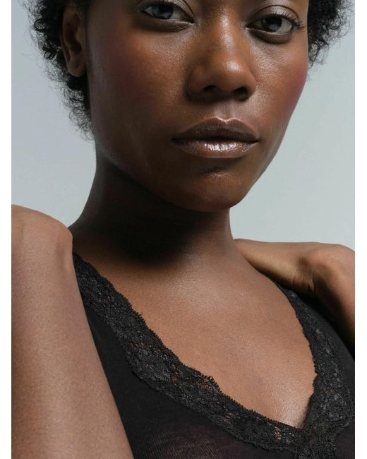 Seamless Basic Black Top