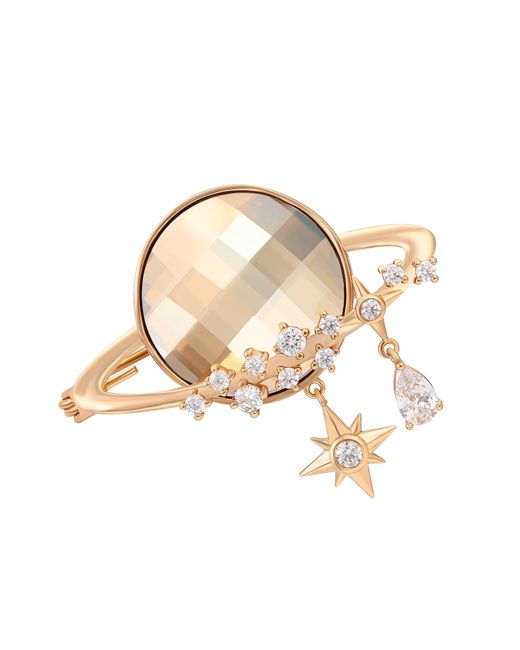 faina Metallic Brosche