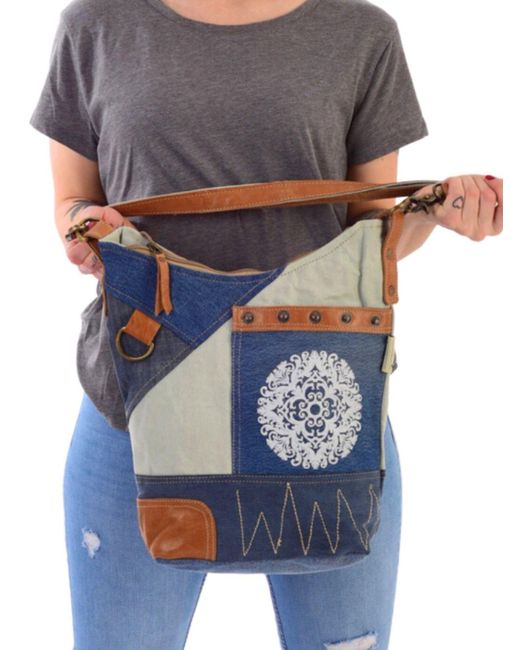 Sunsa Blue Umhängetasche