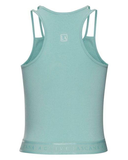 LASCANA ACTIVE Blue Top
