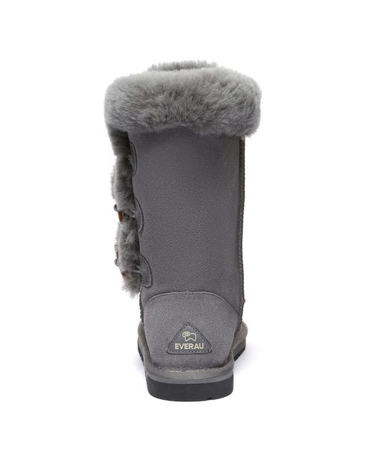 EVER AU Gray Boots