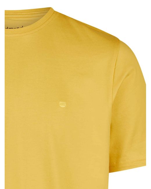 Redmond Shirt Basic in Yellow für Herren