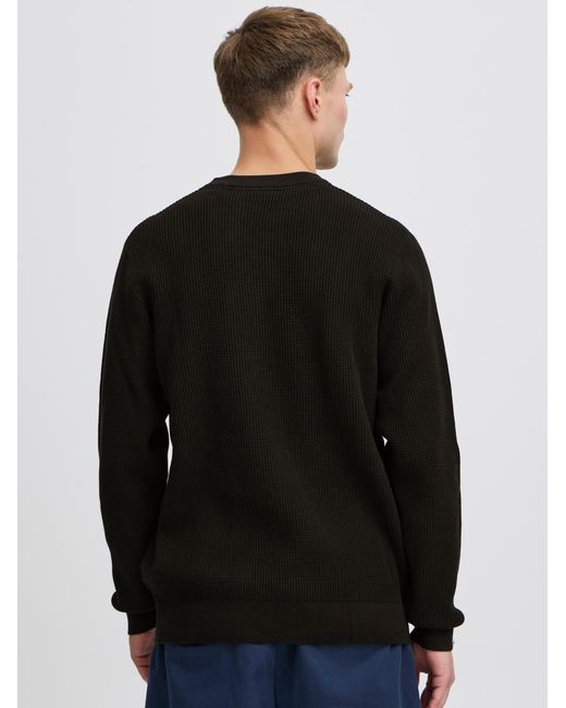 Solid Pullover Hami in Black für Herren