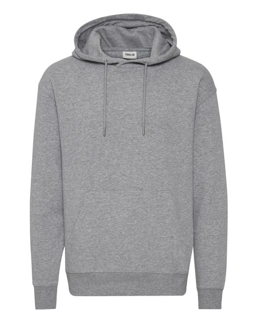 Solid Sweatshirt 'lenz' in Gray für Herren