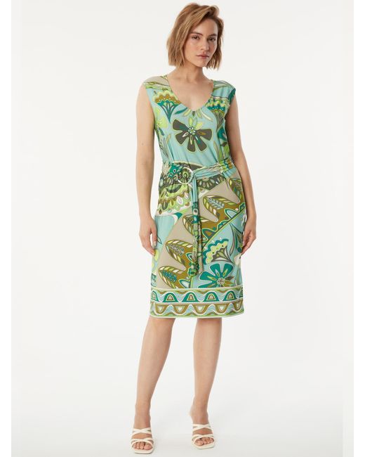 Ana Alcazar Green Kleid 'Zima'