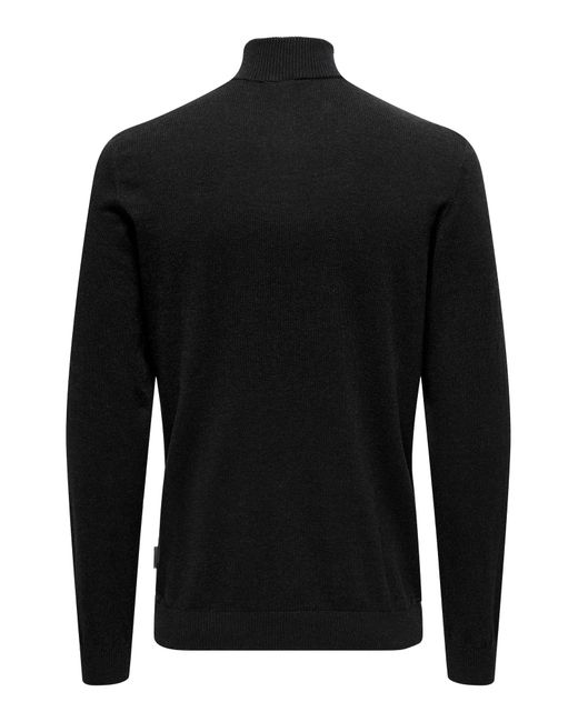 Only & Sons Pullover Onsloui in Black für Herren