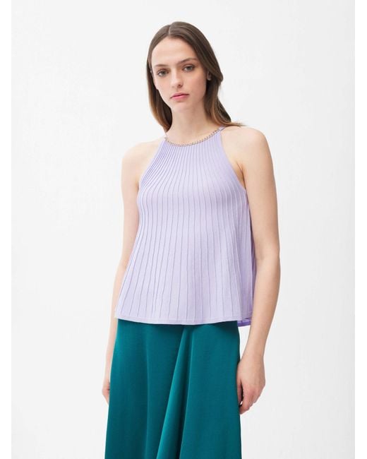 ADL Purple Bluse