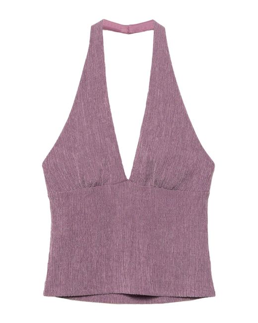 Pull&Bear Purple Top