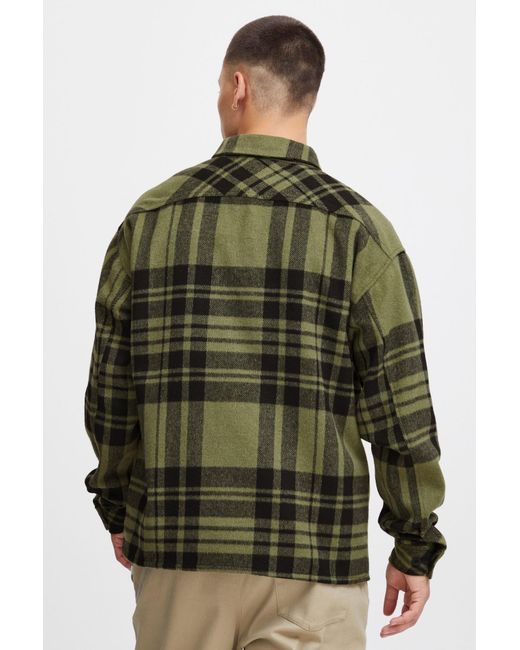 Solid Hemd in Green für Herren
