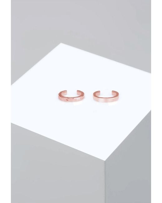 Elli Jewelry Pink Ohrringe