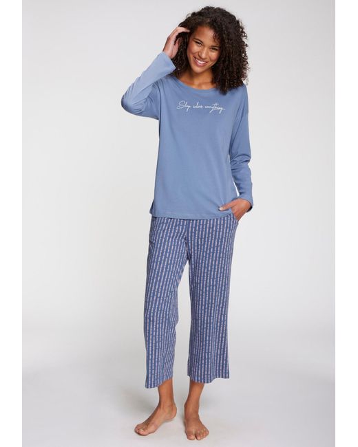 vivance active Blue Pyjamahose
