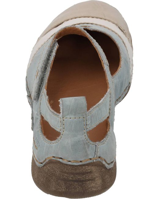 Josef Seibel Gray Riemchenballerina Fergey