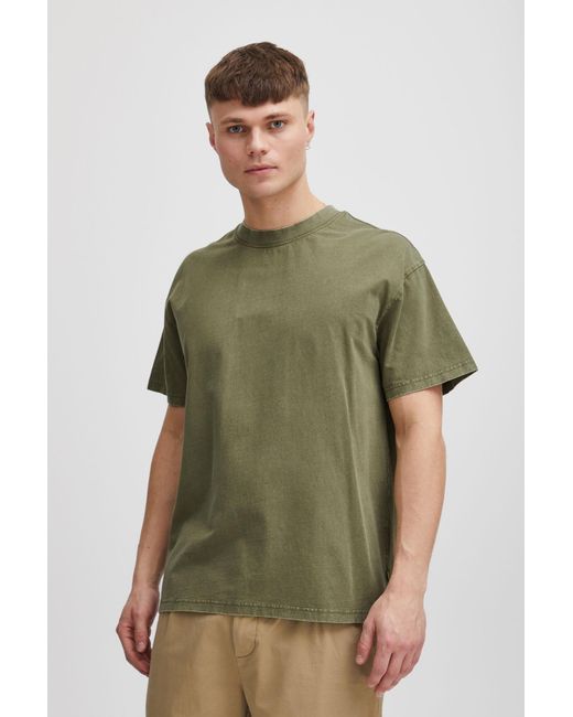 Solid T-Shirt Gerlak in Green für Herren