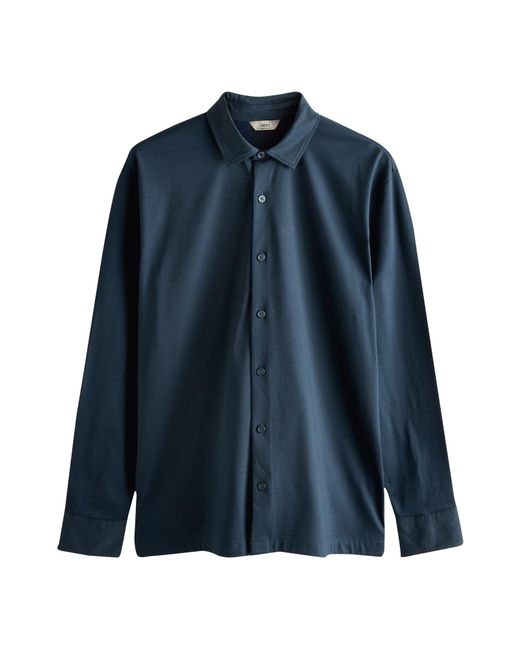 Next Hemd Supima in Blue für Herren