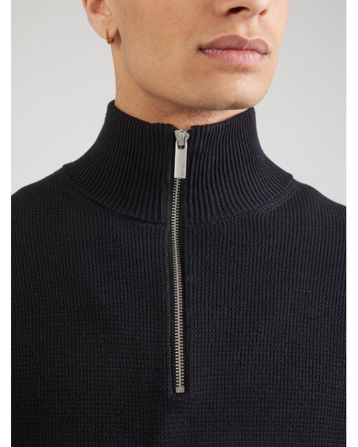 SELECTED Pullover Dane in Black für Herren