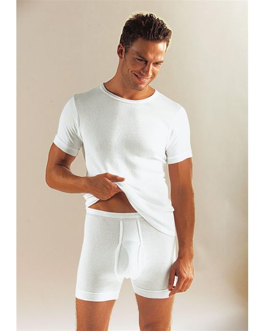 Clipper Trunks in White für Herren