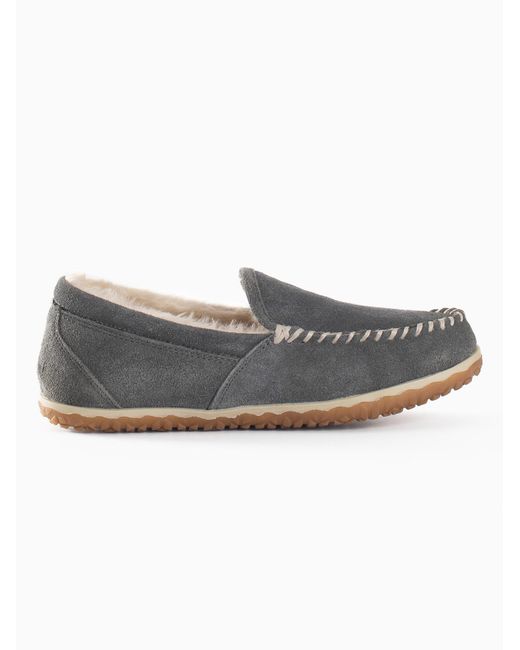 Minnetonka Gray Mokassin Tempe