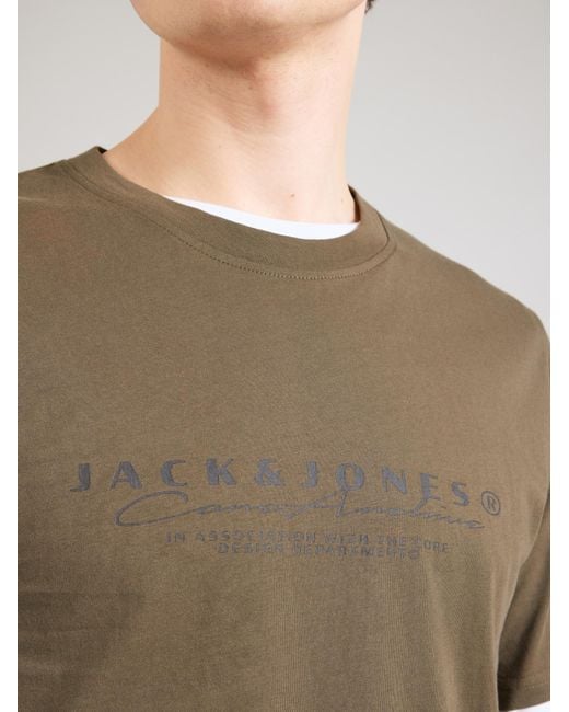 Jack & Jones T-Shirt Jcopoint in Blue für Herren