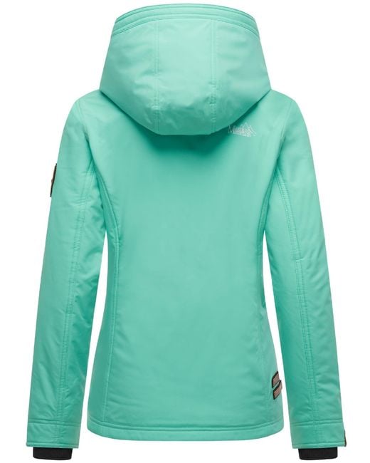 Marikoo Green Übergangsjacke 'Brombeere'