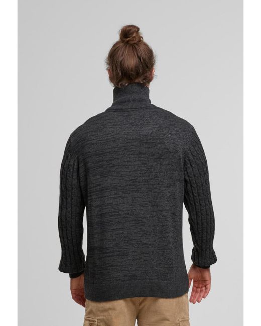 INDICODE Pullover Rufus in Black für Herren