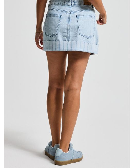 its basic Blue Its Basic Jeans Mini Denim Skirt