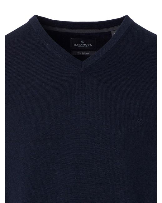 CASA MODA Pullover Basic in Black für Herren
