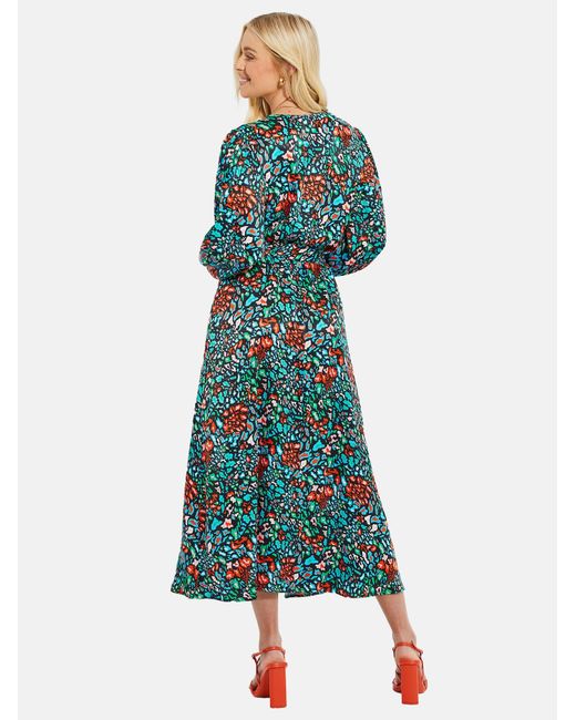 Threadbare Blue Kleid 'pineapple'