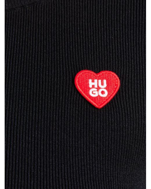 HUGO Black Pullover Sarpha