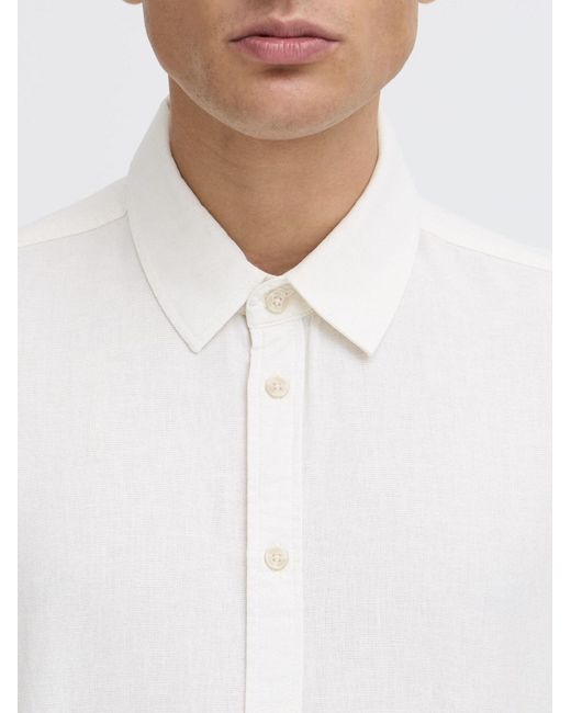 Solid Hemd Sdlitje in White für Herren