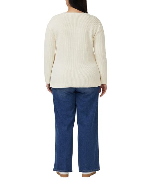 S.oliver White Strickpullover