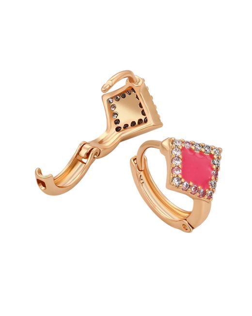 faina Pink Ohrringe
