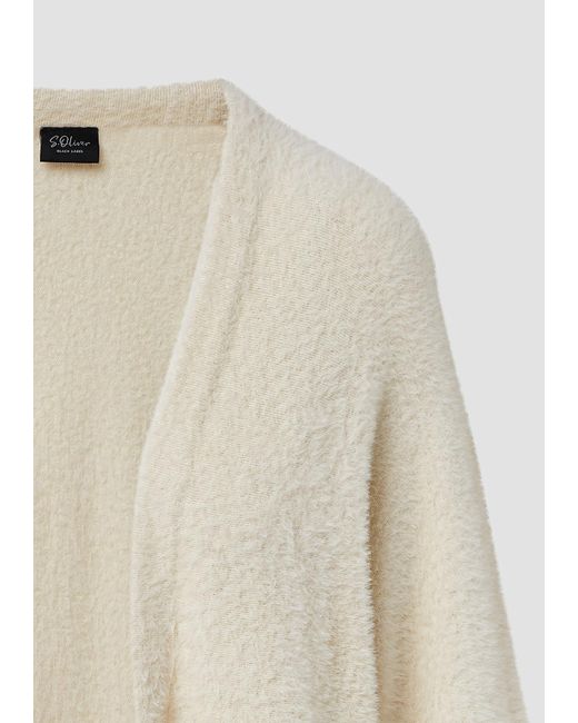 S.oliver White Strickjacke
