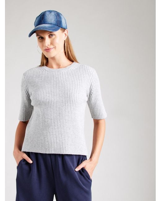 Object White Pullover Objelva