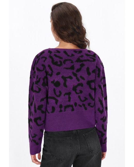 myMo ROCKS Purple Pullover